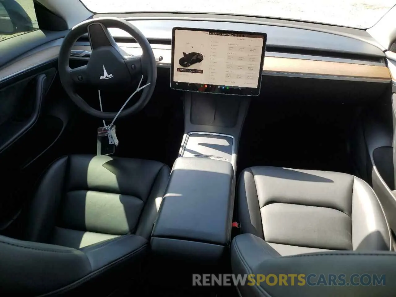 8 Photograph of a damaged car 5YJ3E1EA1NF320085 TESLA MODEL 3 2022