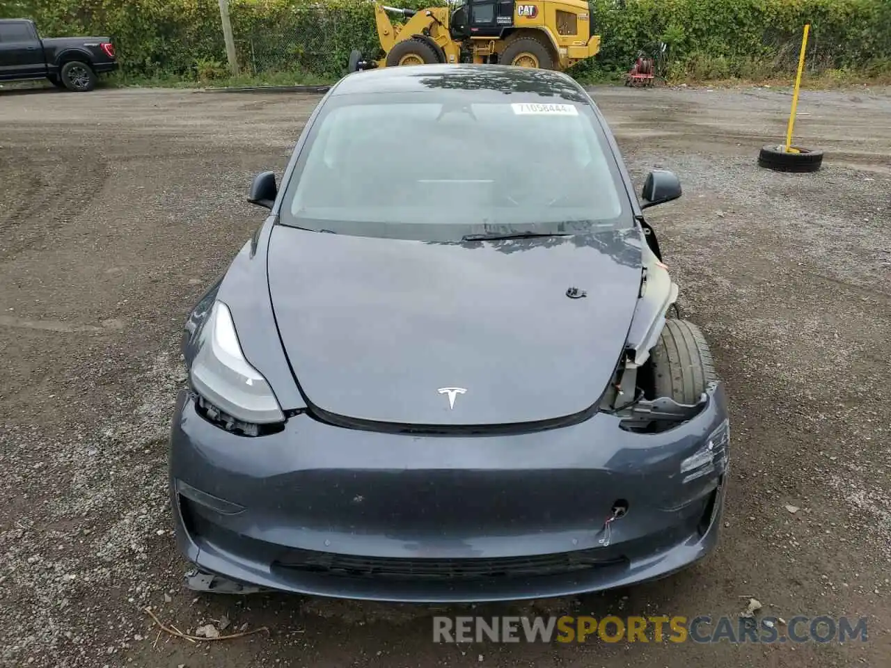 5 Photograph of a damaged car 5YJ3E1EA1NF348727 TESLA MODEL 3 2022