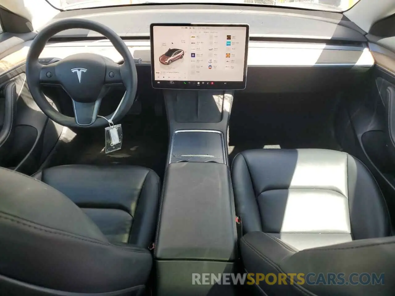 8 Photograph of a damaged car 5YJ3E1EA1NF368556 TESLA MODEL 3 2022