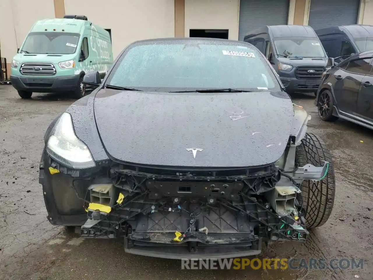 5 Photograph of a damaged car 5YJ3E1EA1NF368816 TESLA MODEL 3 2022