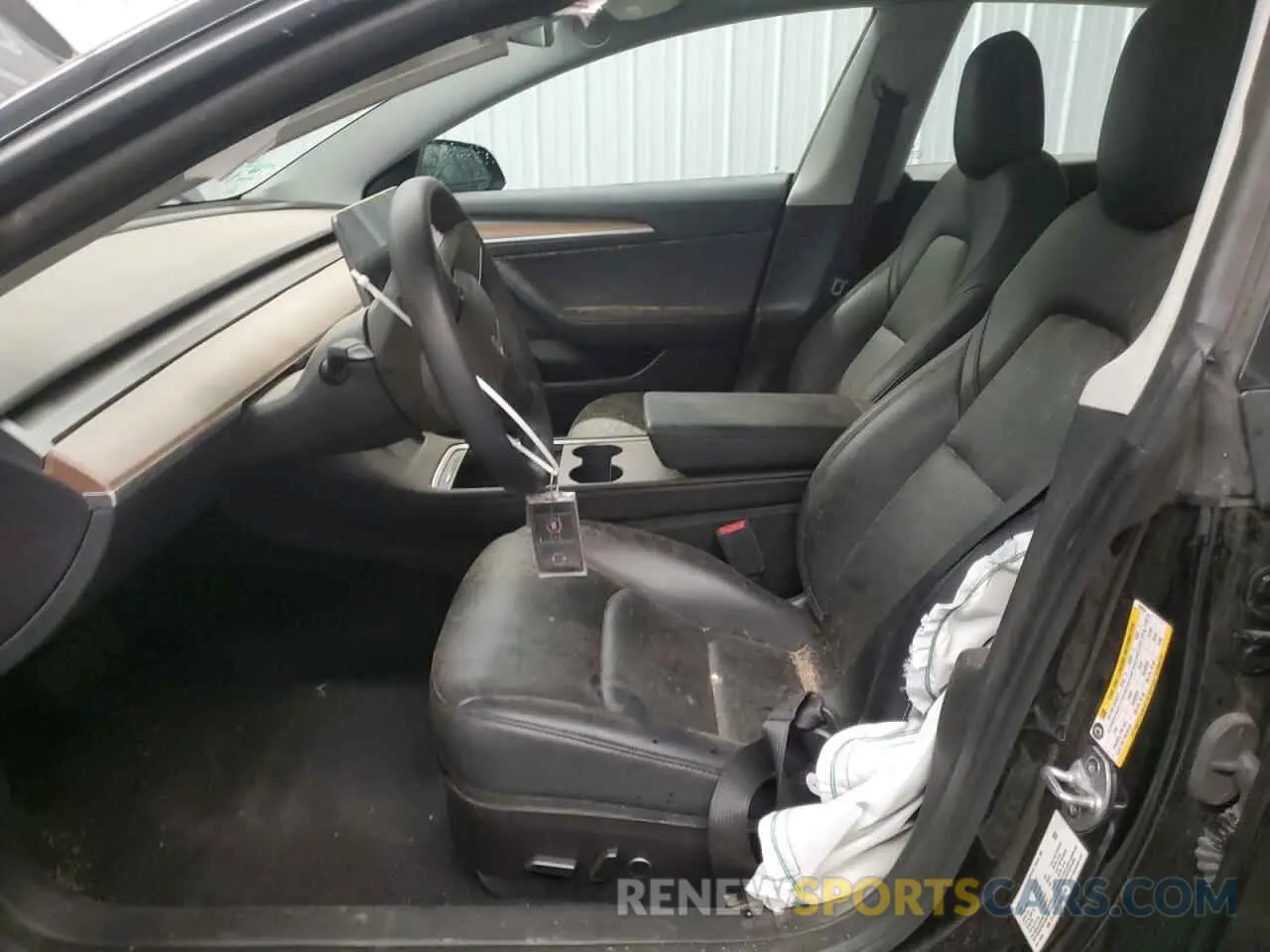 7 Photograph of a damaged car 5YJ3E1EA1NF369254 TESLA MODEL 3 2022