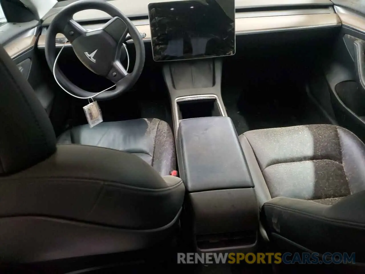 8 Photograph of a damaged car 5YJ3E1EA1NF369254 TESLA MODEL 3 2022