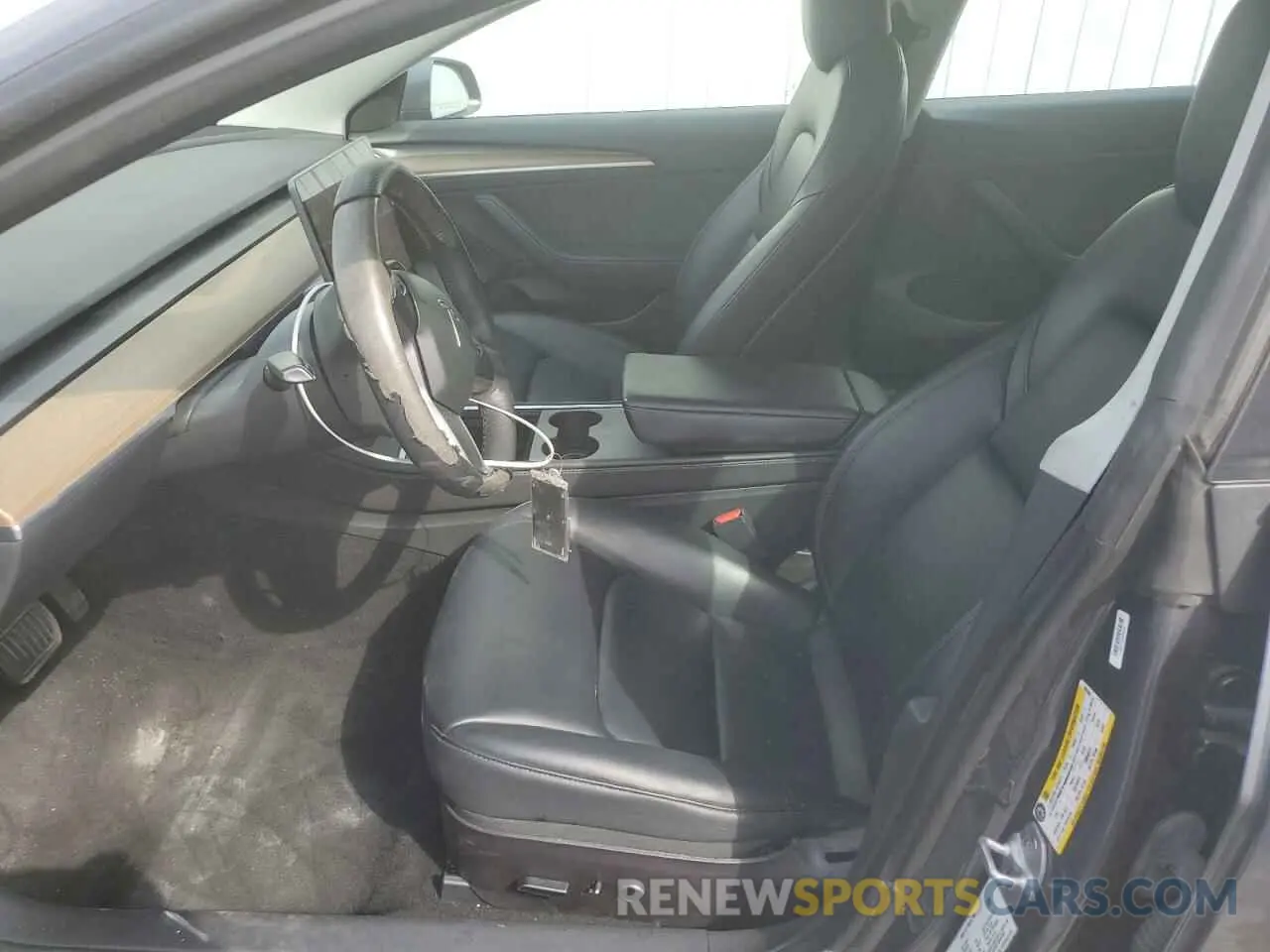 7 Photograph of a damaged car 5YJ3E1EA1NF369688 TESLA MODEL 3 2022