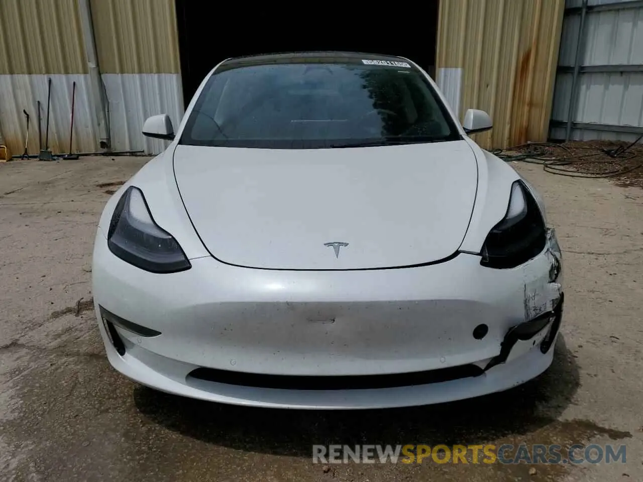 5 Photograph of a damaged car 5YJ3E1EA1NF369805 TESLA MODEL 3 2022
