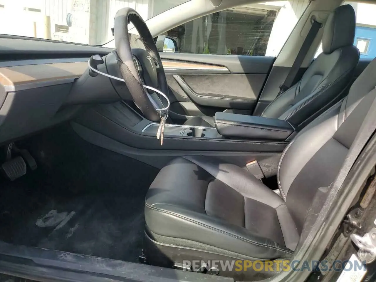 7 Photograph of a damaged car 5YJ3E1EA1NF370209 TESLA MODEL 3 2022