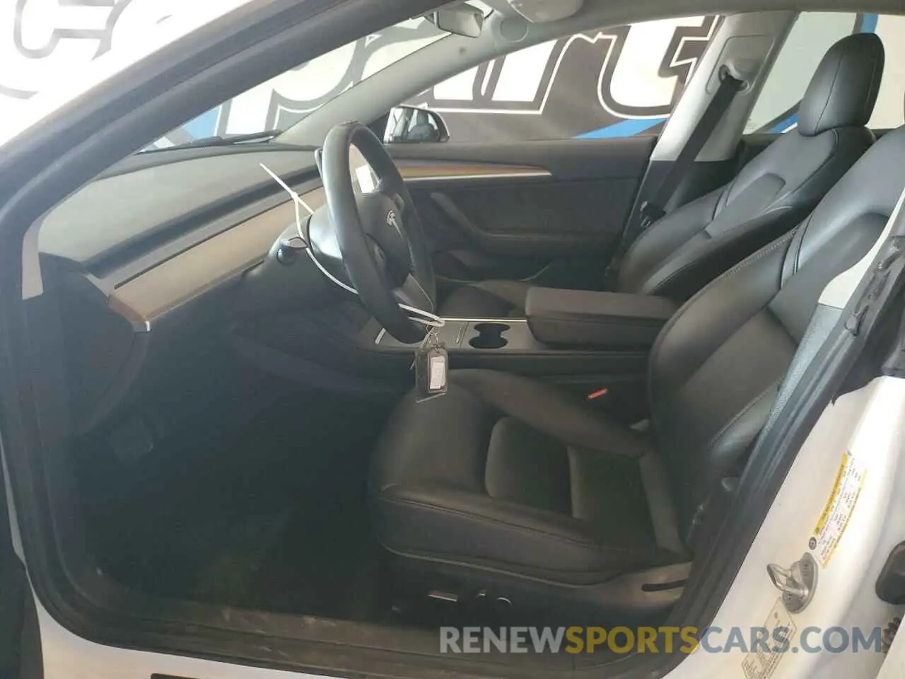 7 Photograph of a damaged car 5YJ3E1EA1NF370517 TESLA MODEL 3 2022