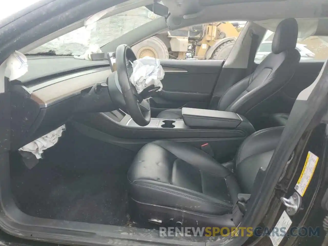 7 Photograph of a damaged car 5YJ3E1EA1NF371411 TESLA MODEL 3 2022