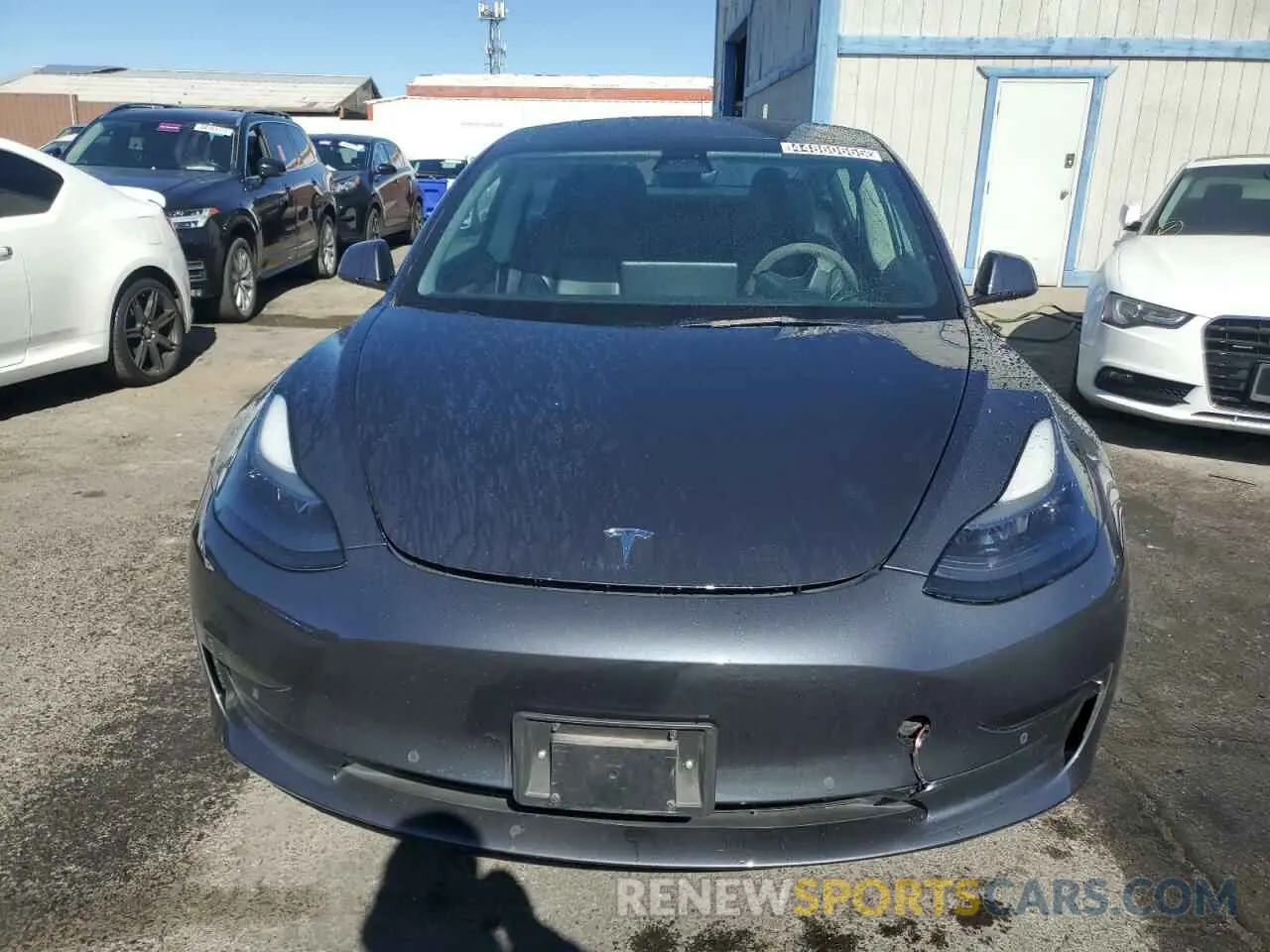 5 Photograph of a damaged car 5YJ3E1EA1NF371487 TESLA MODEL 3 2022