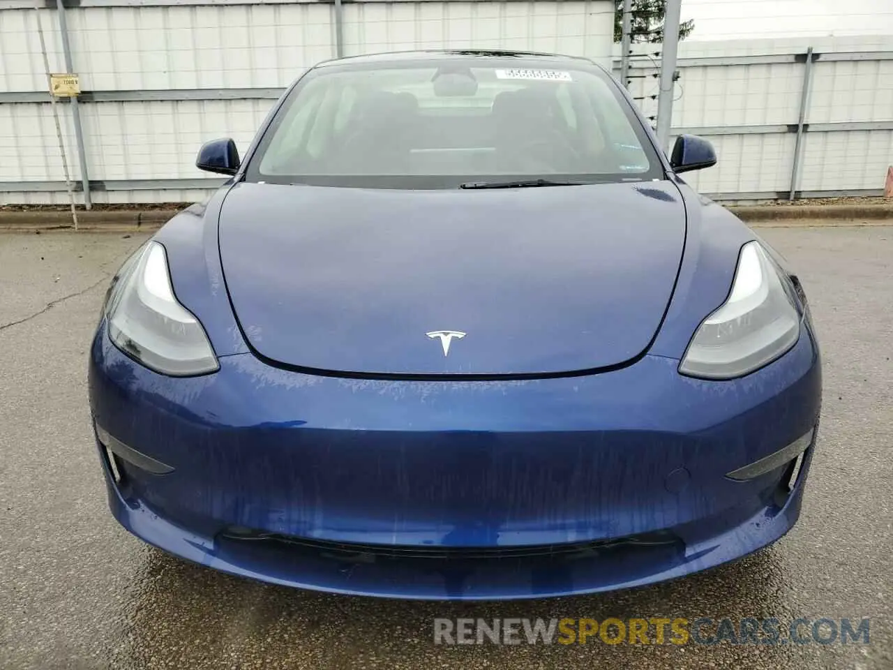 5 Photograph of a damaged car 5YJ3E1EA1NF371585 TESLA MODEL 3 2022