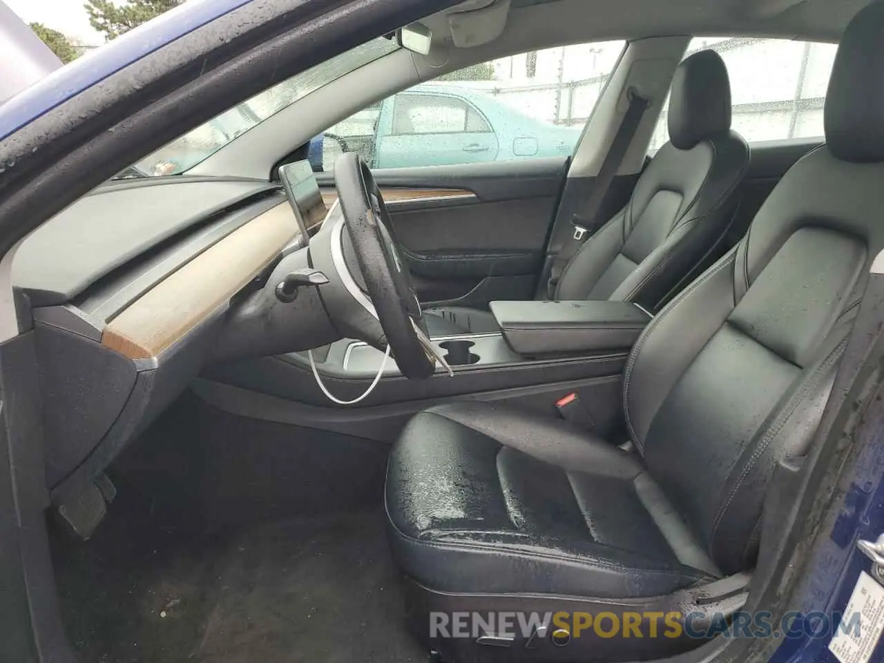 7 Photograph of a damaged car 5YJ3E1EA1NF371585 TESLA MODEL 3 2022
