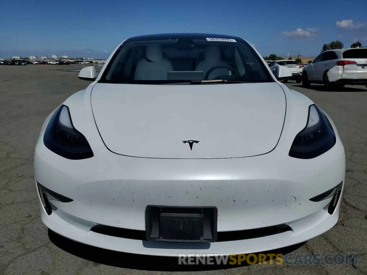 5 Photograph of a damaged car 5YJ3E1EA1NF373904 TESLA MODEL 3 2022