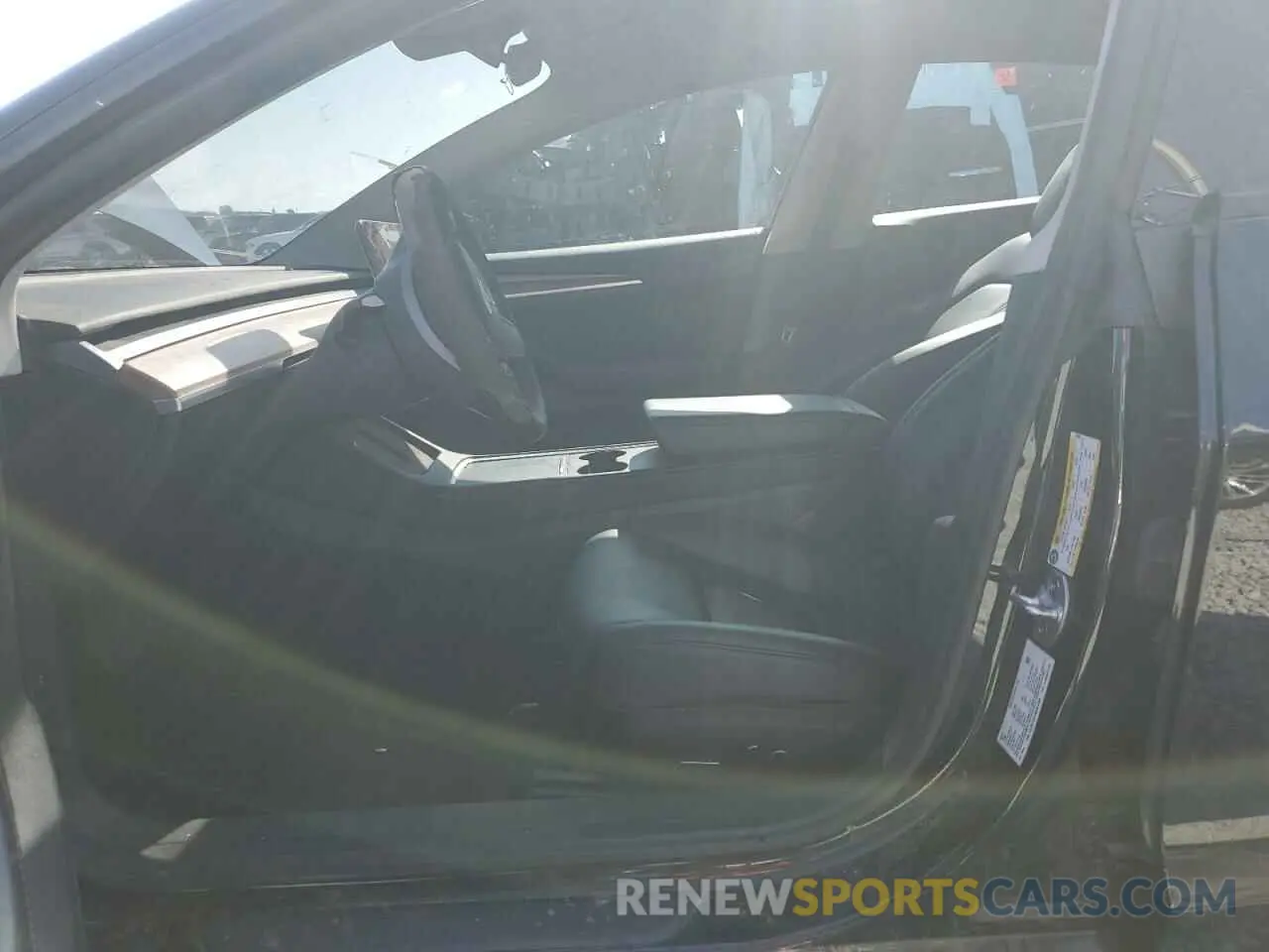 7 Photograph of a damaged car 5YJ3E1EA1NF374390 TESLA MODEL 3 2022