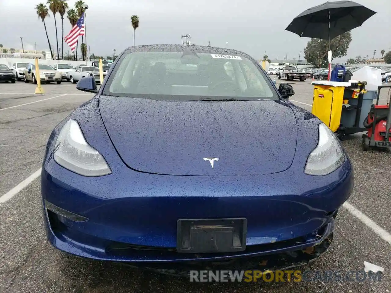 5 Photograph of a damaged car 5YJ3E1EA1NF375507 TESLA MODEL 3 2022