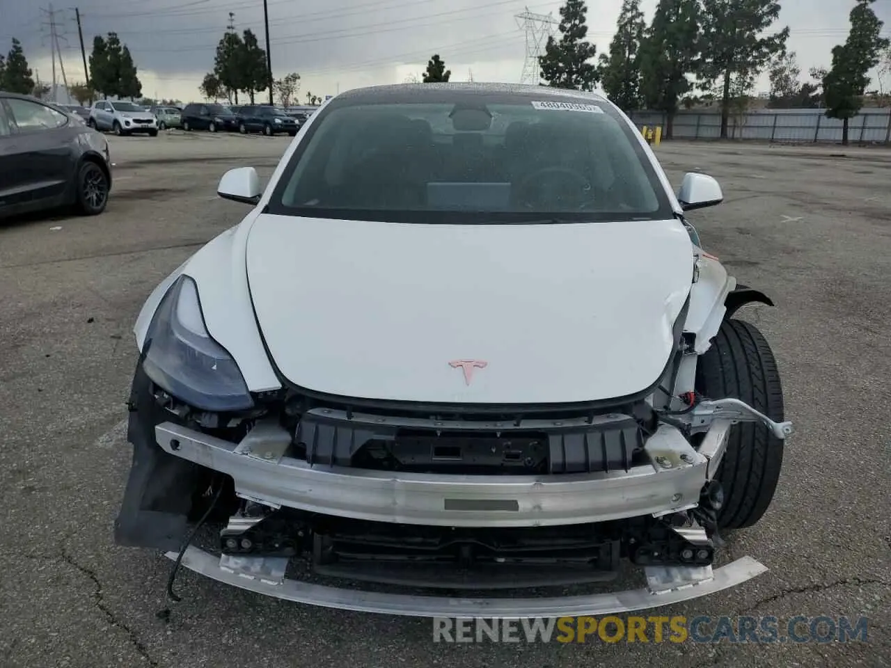 5 Photograph of a damaged car 5YJ3E1EA1NF376236 TESLA MODEL 3 2022