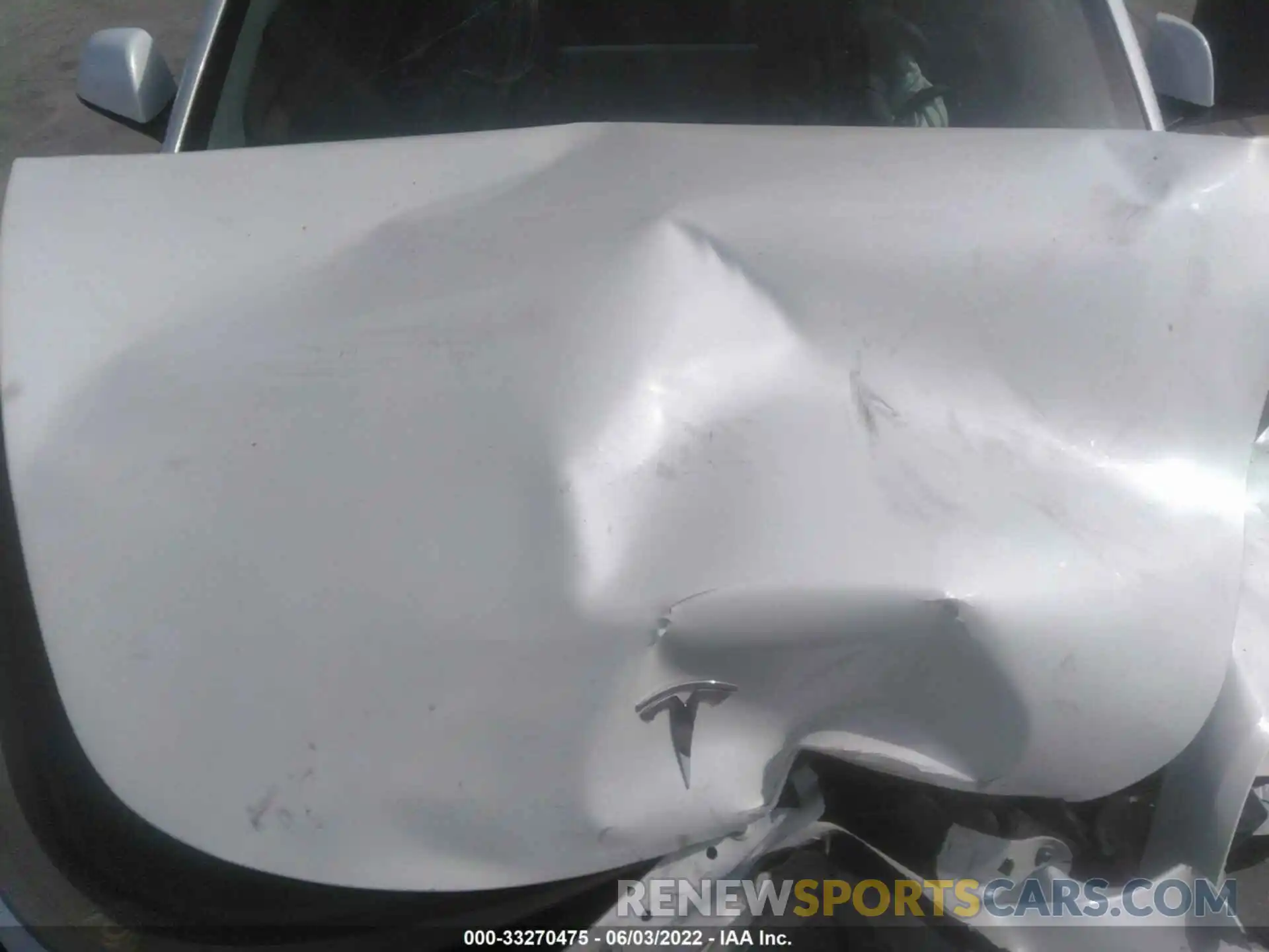 10 Photograph of a damaged car 5YJ3E1EA2NF109705 TESLA MODEL 3 2022