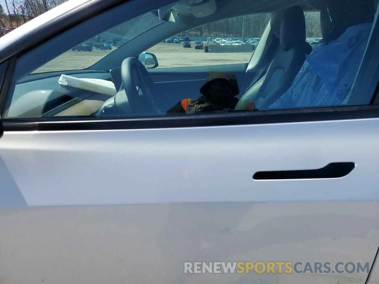 7 Photograph of a damaged car 5YJ3E1EA2NF121501 TESLA MODEL 3 2022