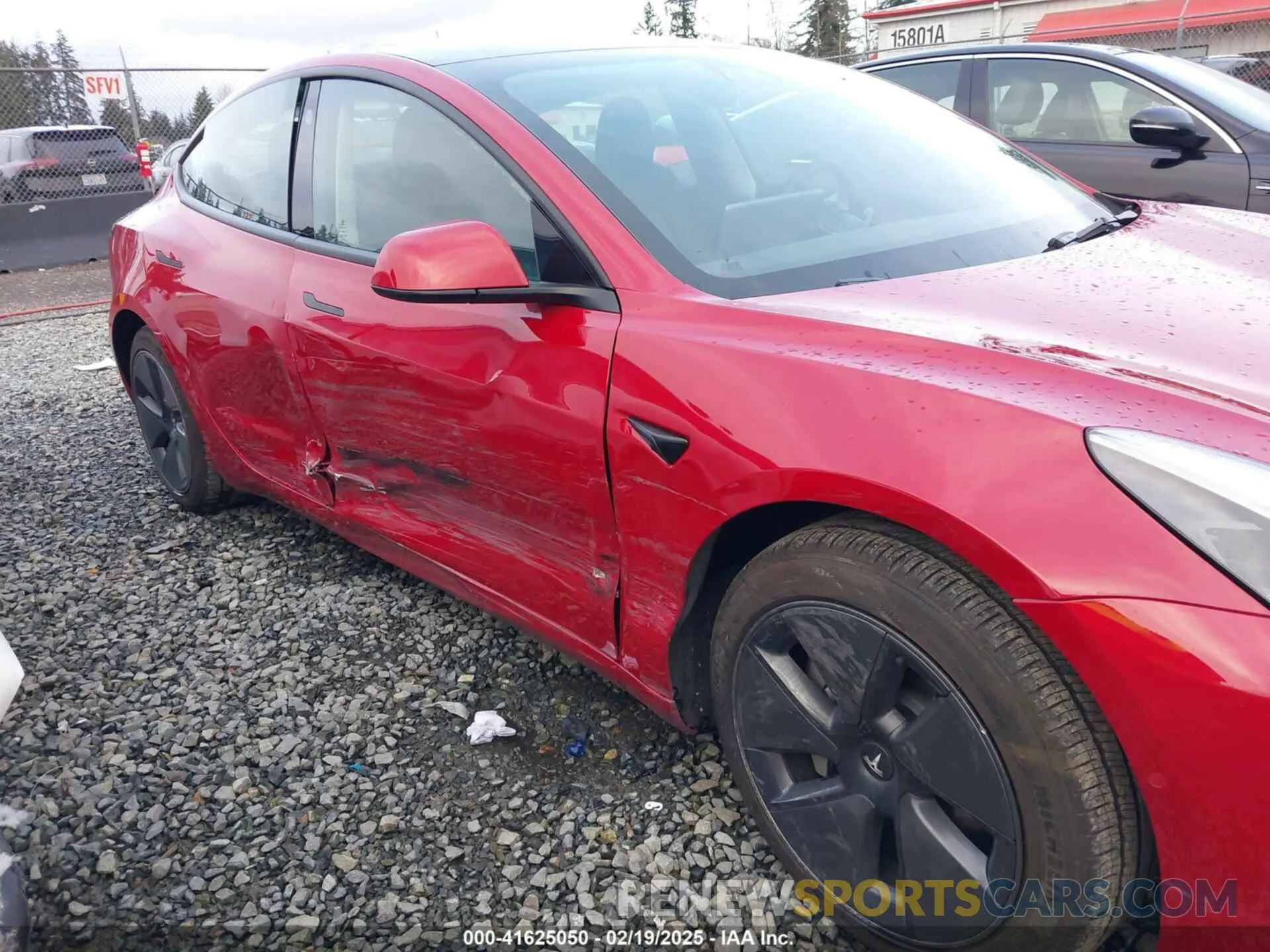 6 Photograph of a damaged car 5YJ3E1EA2NF133745 TESLA MODEL 3 2022
