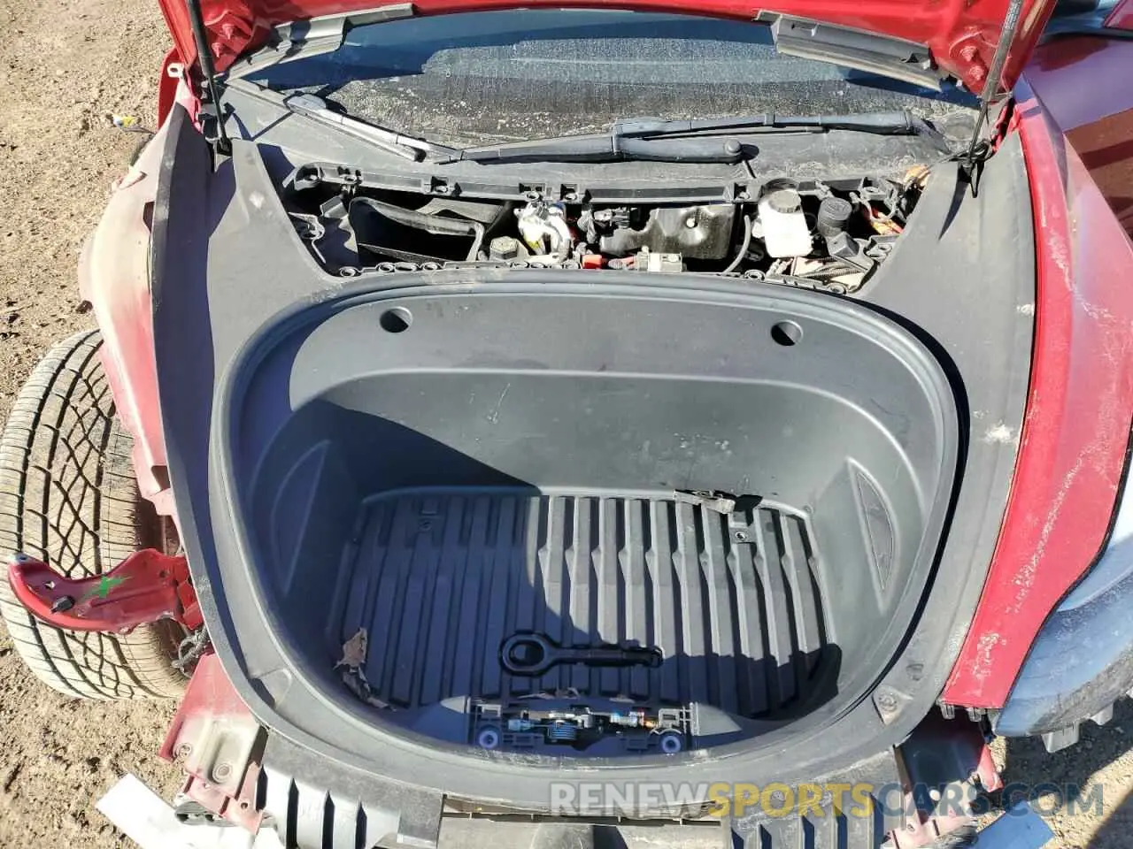 13 Photograph of a damaged car 5YJ3E1EA2NF185392 TESLA MODEL 3 2022
