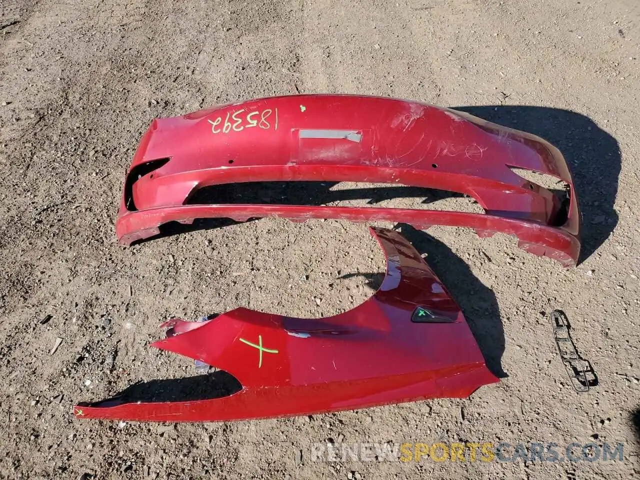 14 Photograph of a damaged car 5YJ3E1EA2NF185392 TESLA MODEL 3 2022