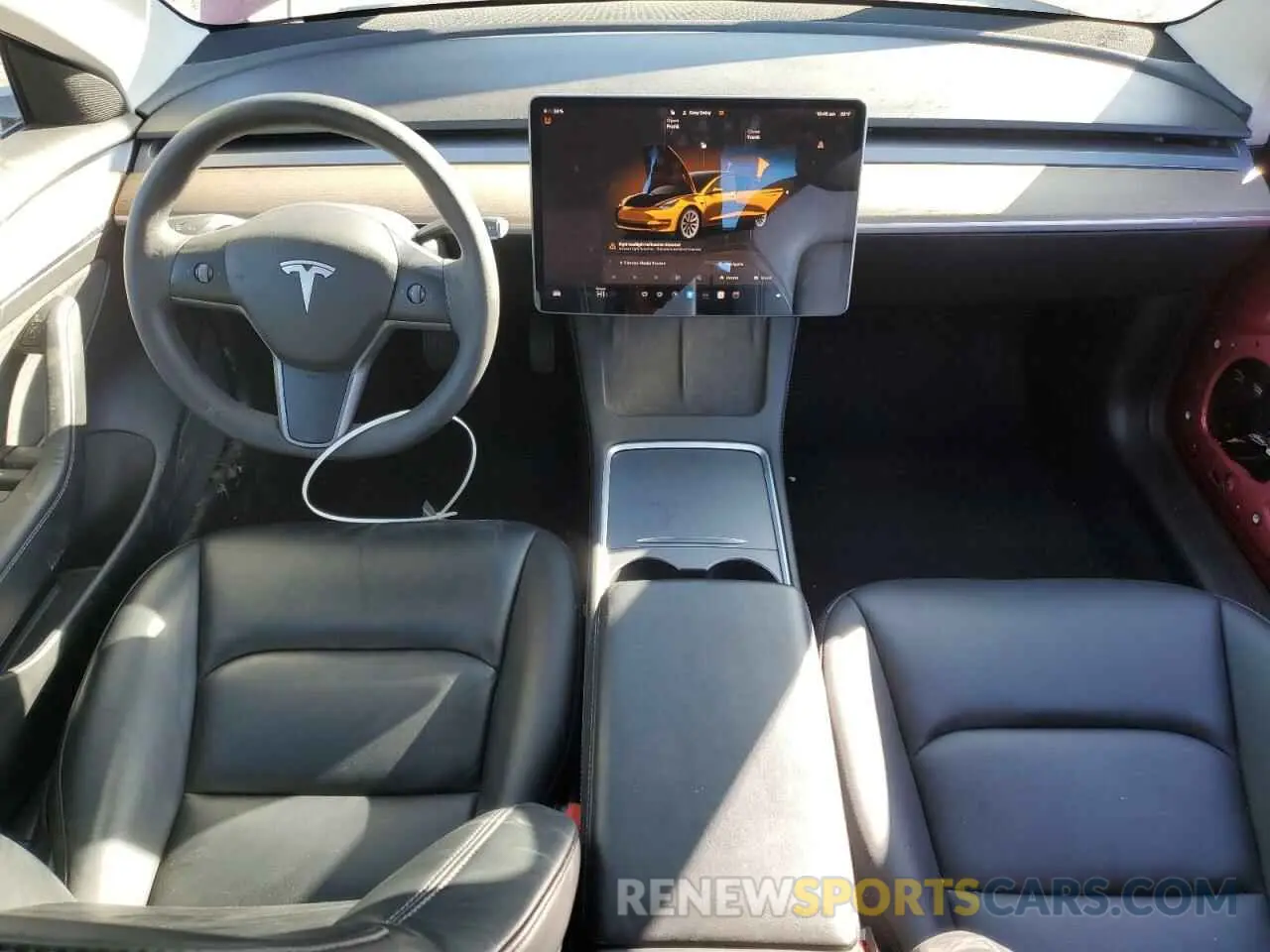 8 Photograph of a damaged car 5YJ3E1EA2NF185392 TESLA MODEL 3 2022