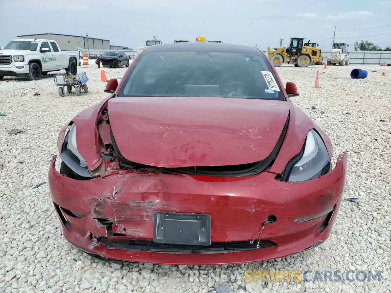 5 Photograph of a damaged car 5YJ3E1EA2NF186784 TESLA MODEL 3 2022