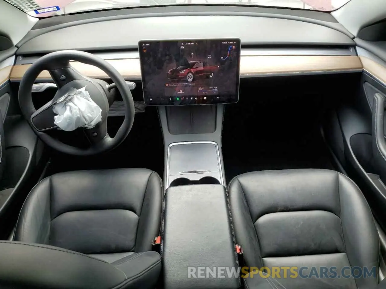 8 Photograph of a damaged car 5YJ3E1EA2NF186784 TESLA MODEL 3 2022