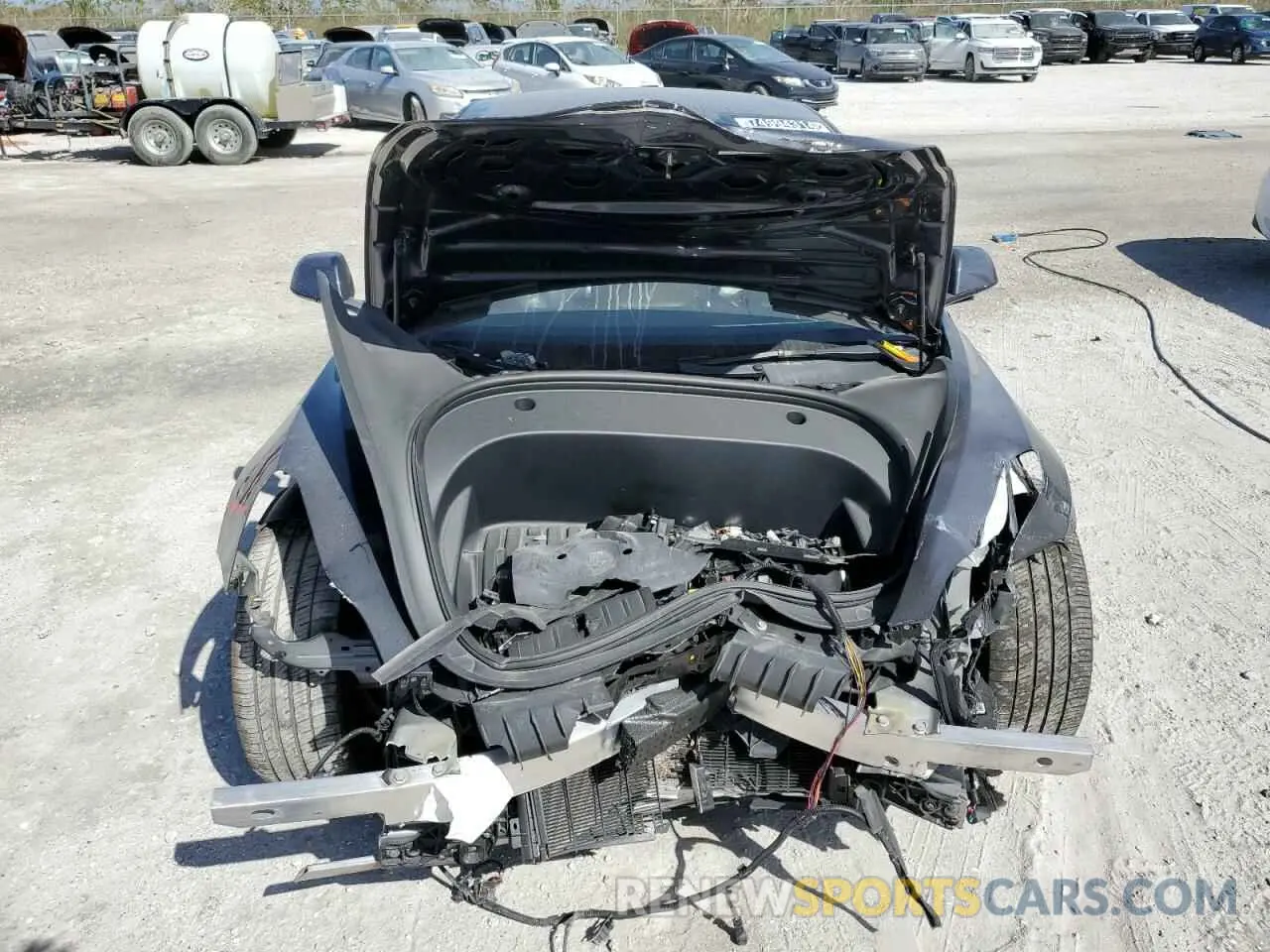 5 Photograph of a damaged car 5YJ3E1EA2NF188759 TESLA MODEL 3 2022