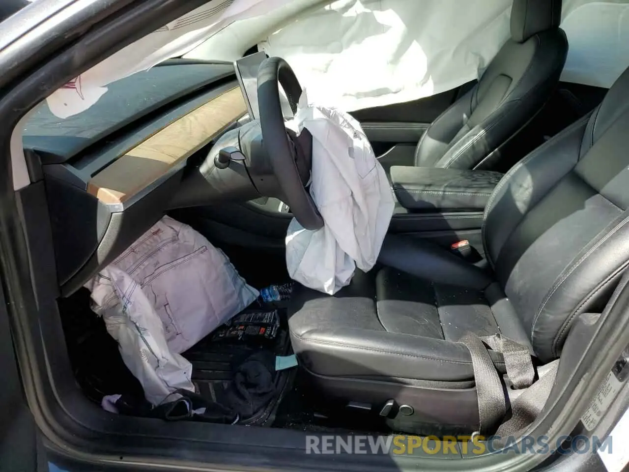 7 Photograph of a damaged car 5YJ3E1EA2NF188759 TESLA MODEL 3 2022
