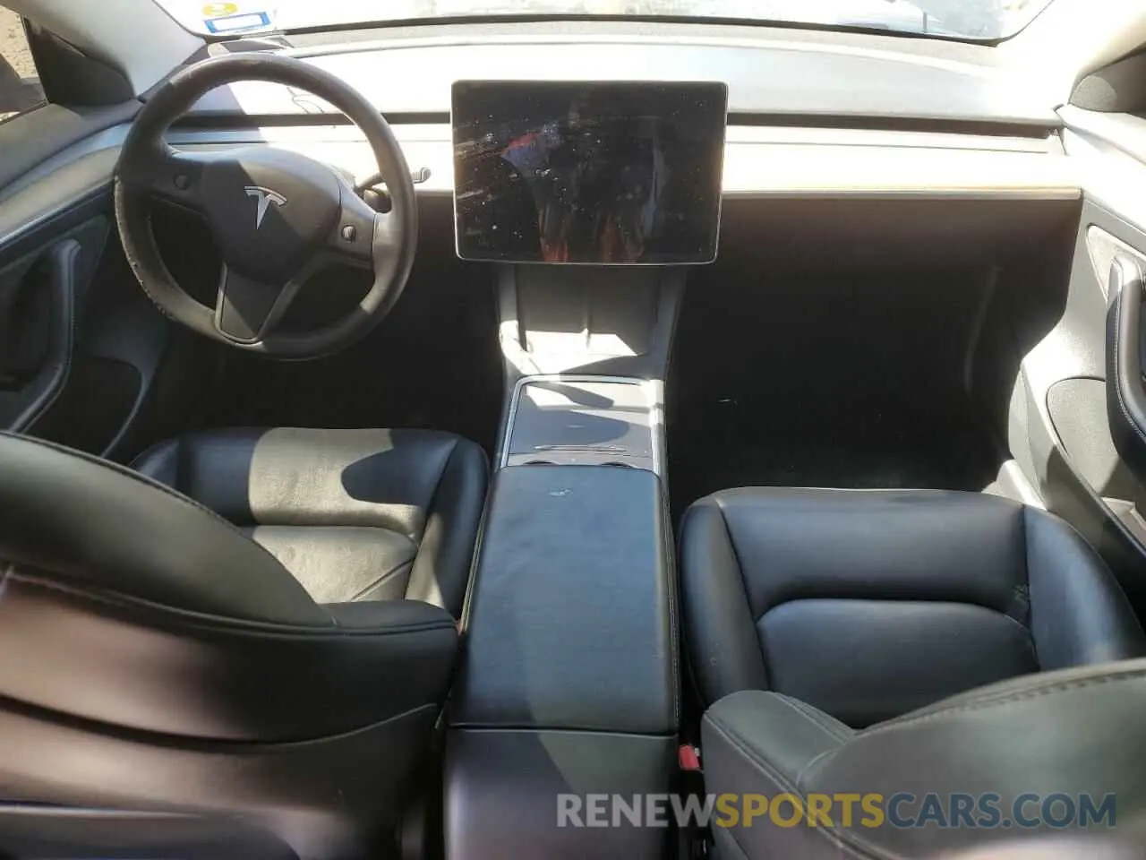 8 Photograph of a damaged car 5YJ3E1EA2NF188955 TESLA MODEL 3 2022