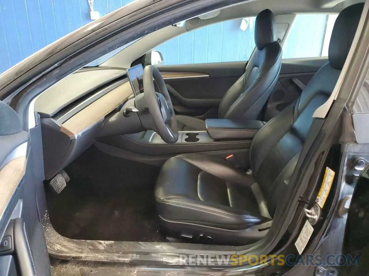 7 Photograph of a damaged car 5YJ3E1EA2NF190107 TESLA MODEL 3 2022