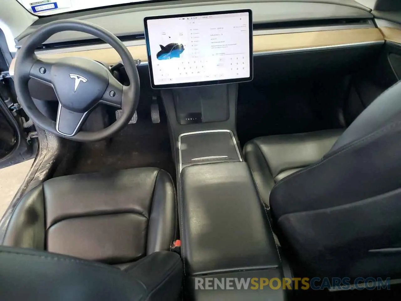 8 Photograph of a damaged car 5YJ3E1EA2NF190107 TESLA MODEL 3 2022