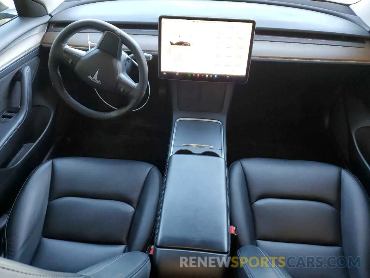 8 Photograph of a damaged car 5YJ3E1EA2NF190124 TESLA MODEL 3 2022