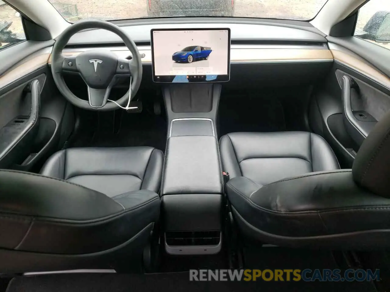 8 Photograph of a damaged car 5YJ3E1EA2NF190284 TESLA MODEL 3 2022