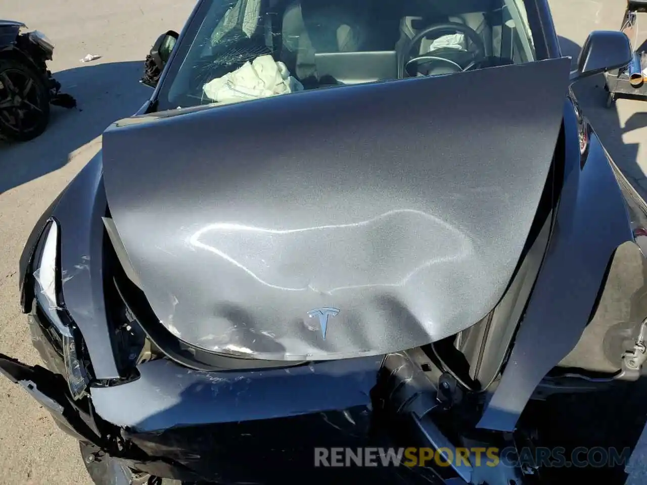 11 Photograph of a damaged car 5YJ3E1EA2NF191225 TESLA MODEL 3 2022