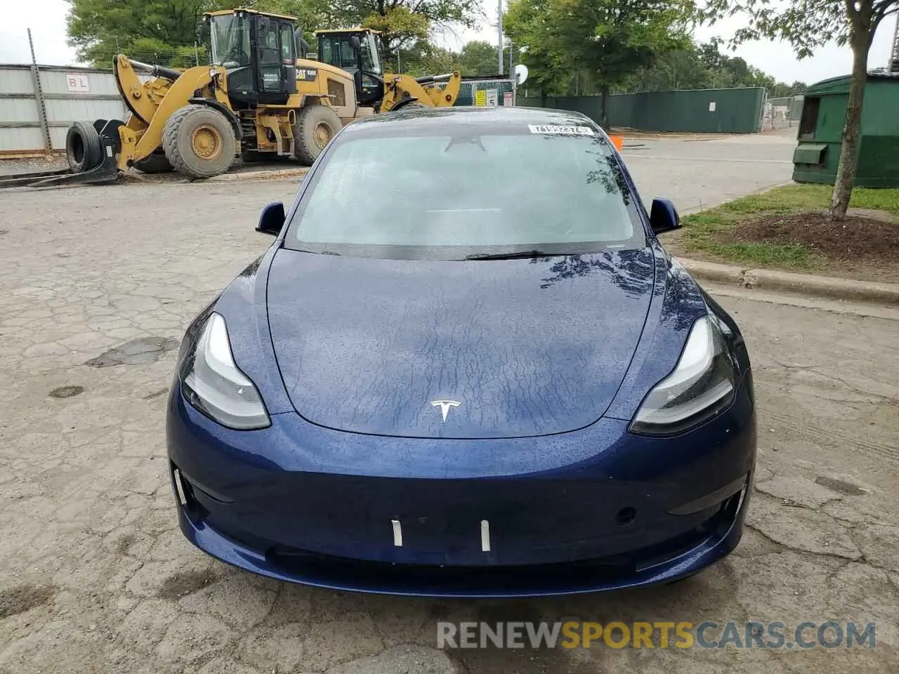 5 Photograph of a damaged car 5YJ3E1EA2NF192097 TESLA MODEL 3 2022