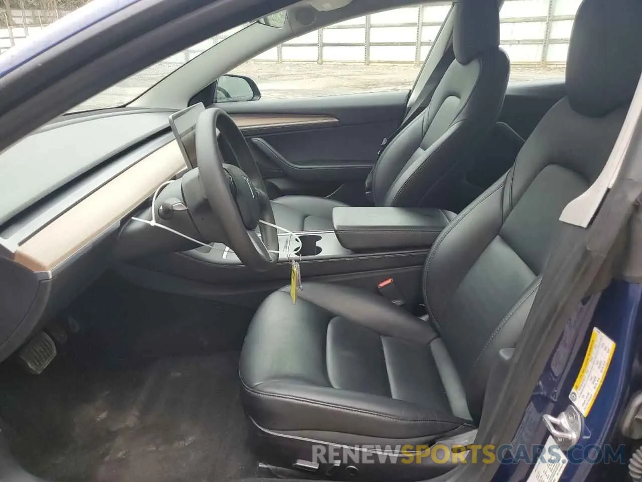 7 Photograph of a damaged car 5YJ3E1EA2NF192097 TESLA MODEL 3 2022