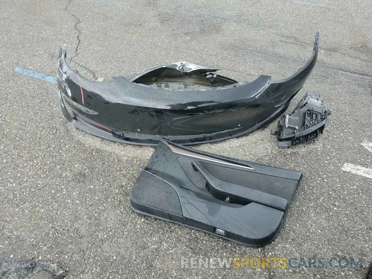 14 Photograph of a damaged car 5YJ3E1EA2NF234039 TESLA MODEL 3 2022