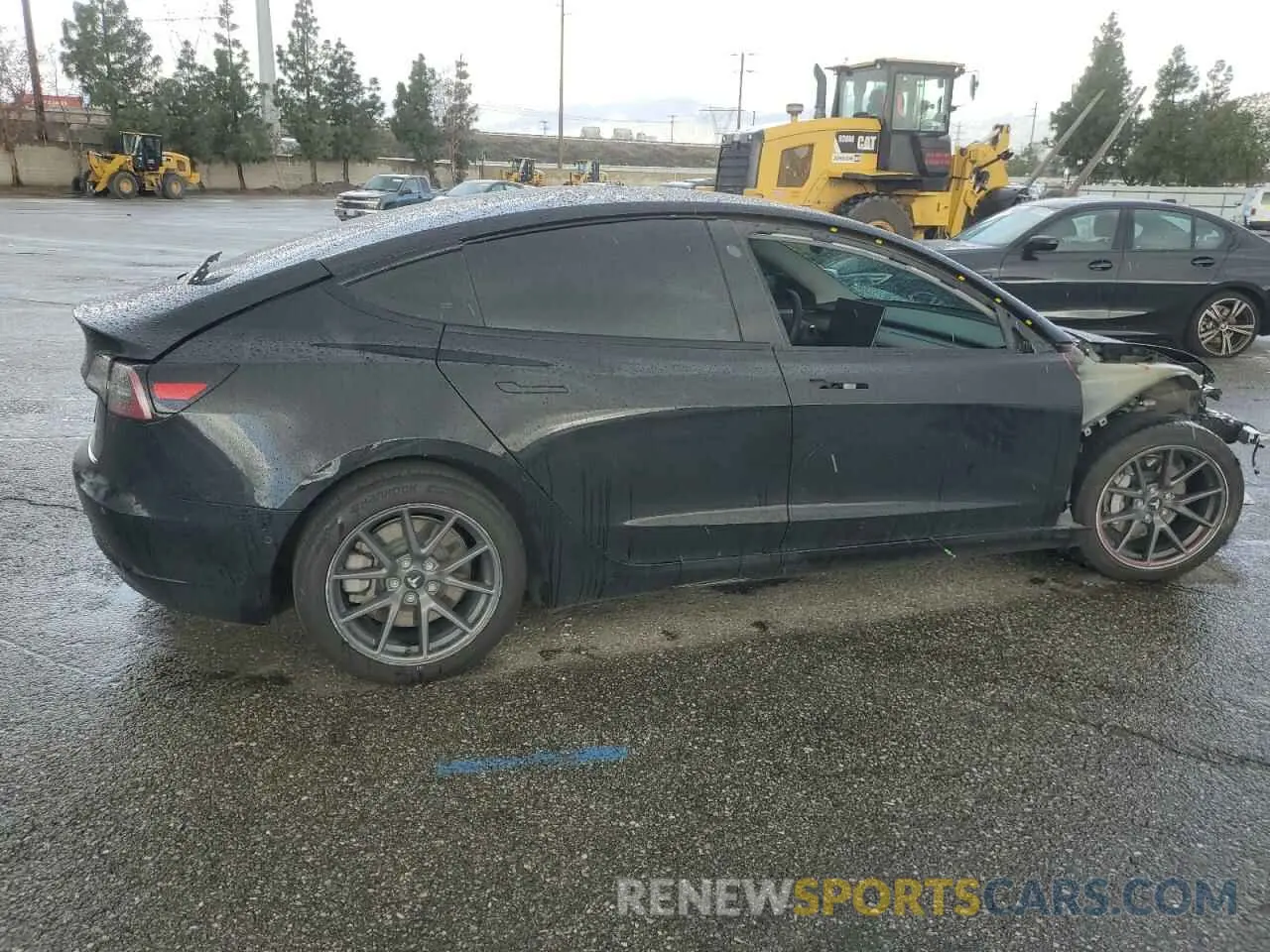 3 Photograph of a damaged car 5YJ3E1EA2NF234039 TESLA MODEL 3 2022