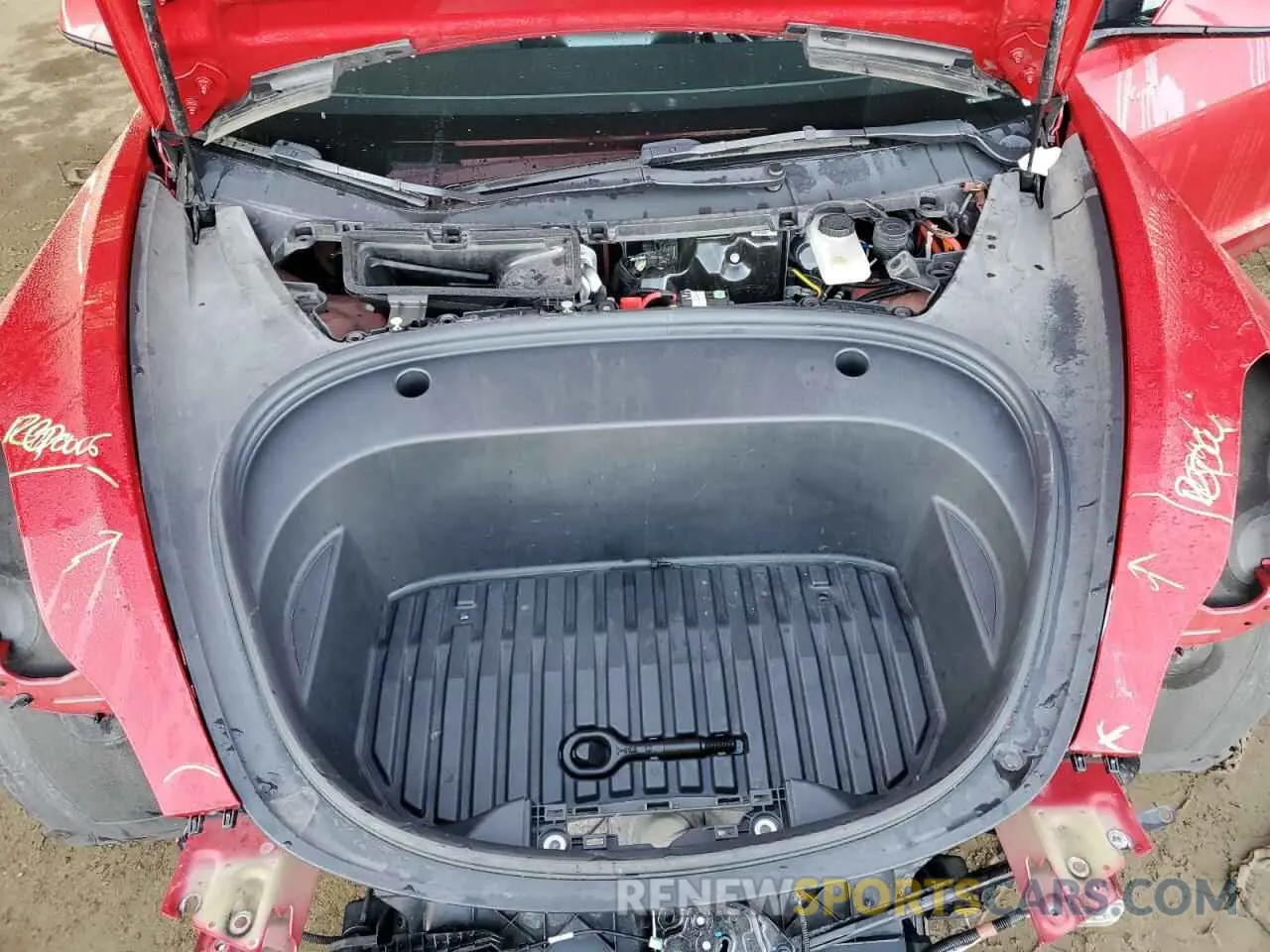 11 Photograph of a damaged car 5YJ3E1EA2NF286657 TESLA MODEL 3 2022