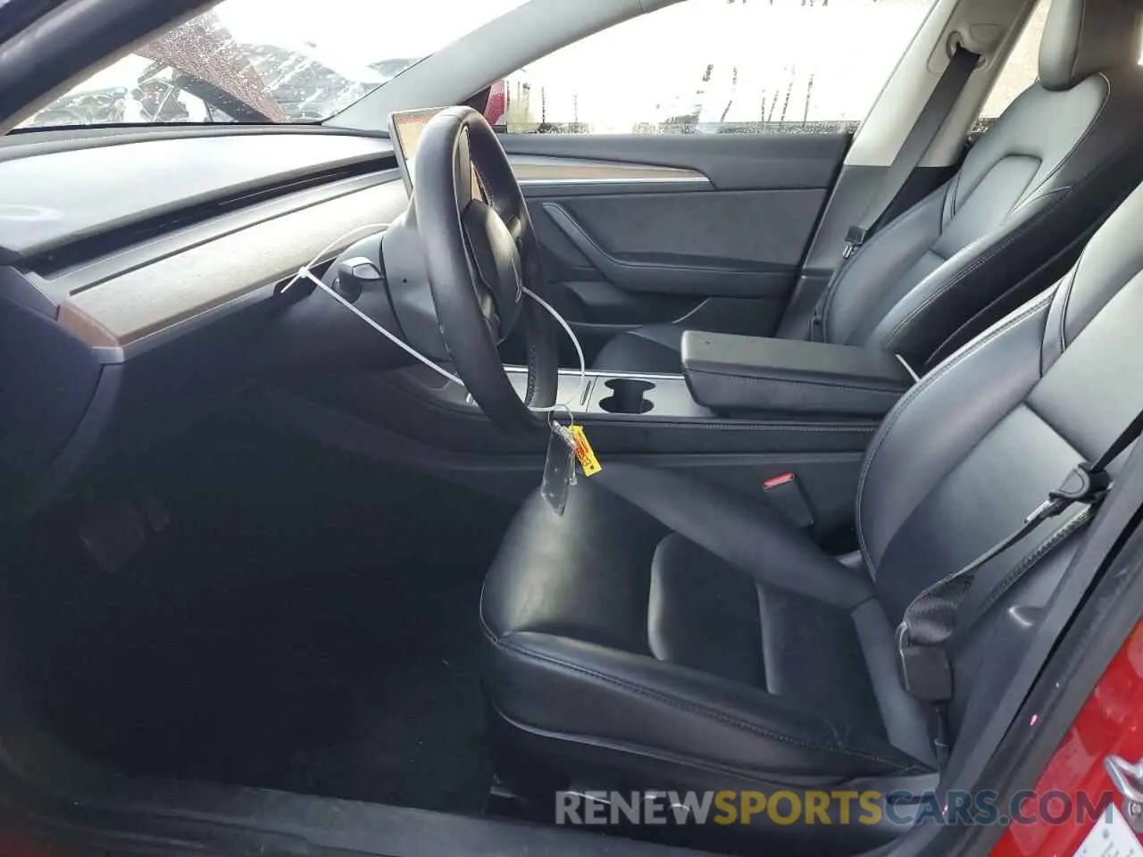 7 Photograph of a damaged car 5YJ3E1EA2NF286657 TESLA MODEL 3 2022