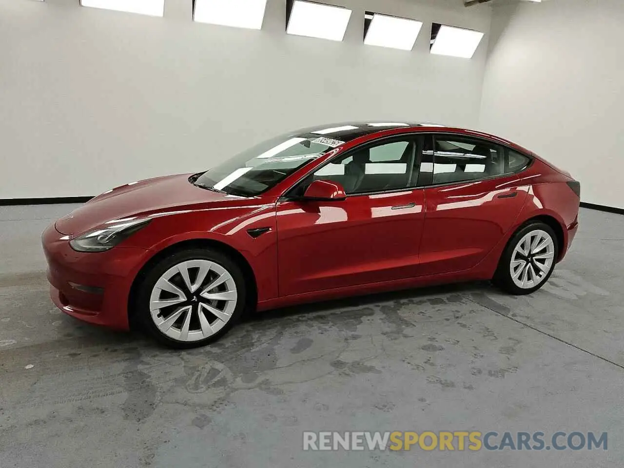 1 Photograph of a damaged car 5YJ3E1EA2NF289980 TESLA MODEL 3 2022