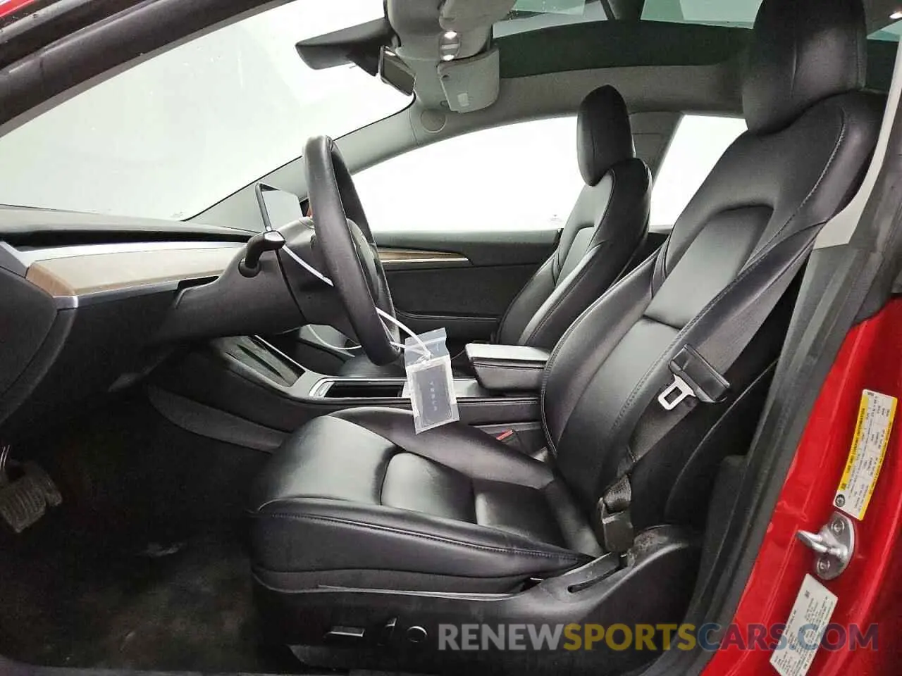 7 Photograph of a damaged car 5YJ3E1EA2NF289980 TESLA MODEL 3 2022