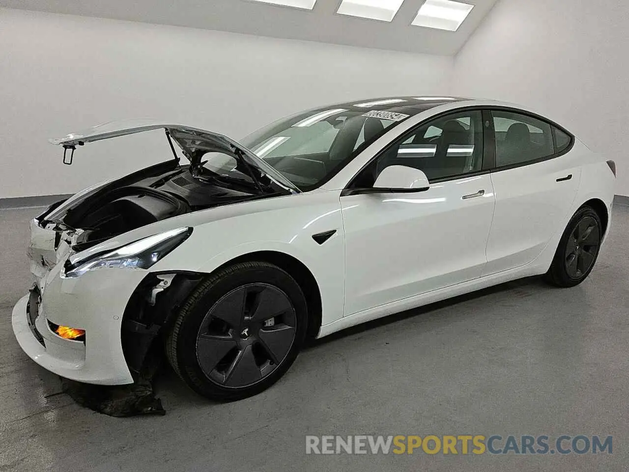 1 Photograph of a damaged car 5YJ3E1EA2NF290109 TESLA MODEL 3 2022