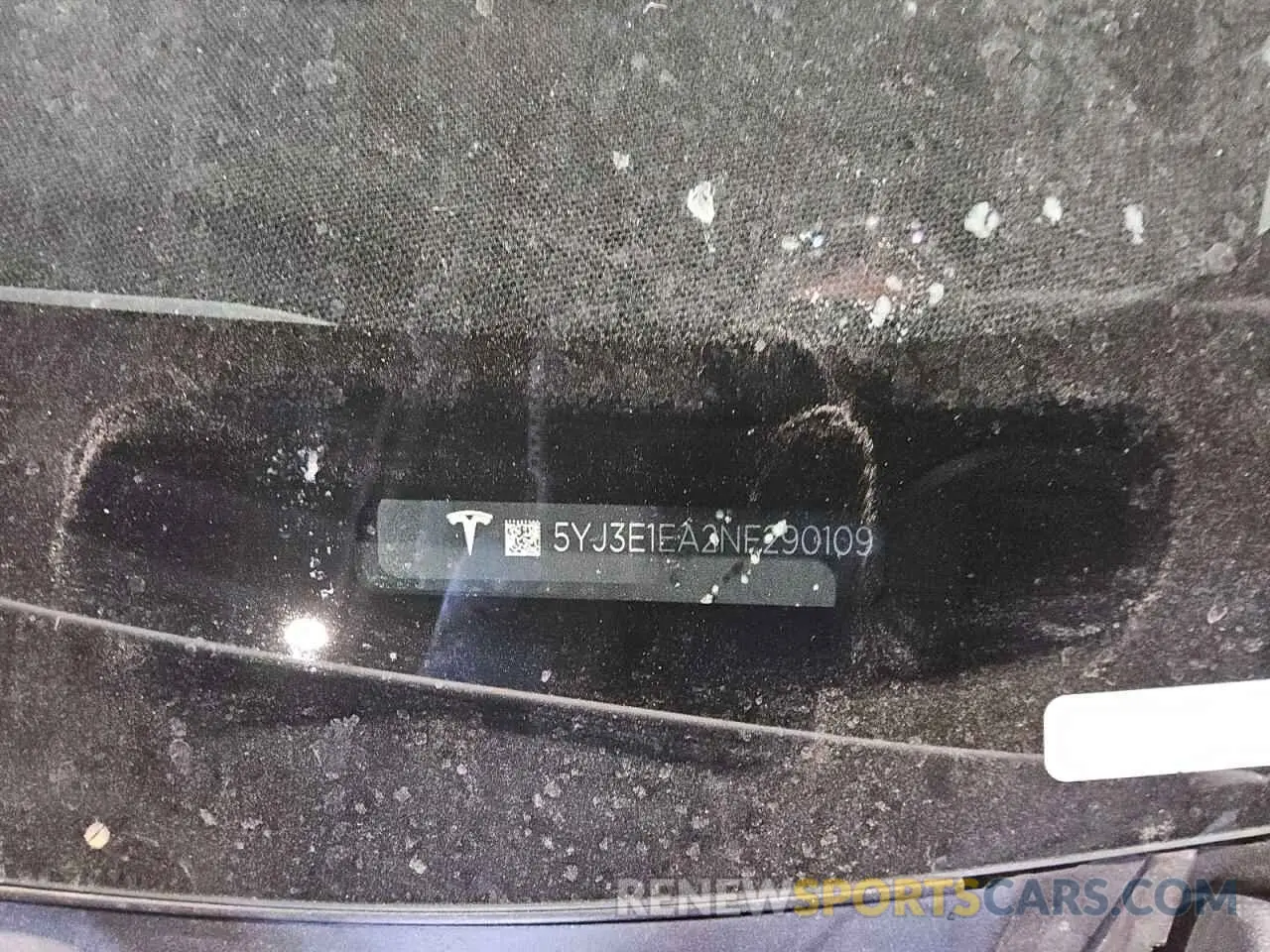 12 Photograph of a damaged car 5YJ3E1EA2NF290109 TESLA MODEL 3 2022