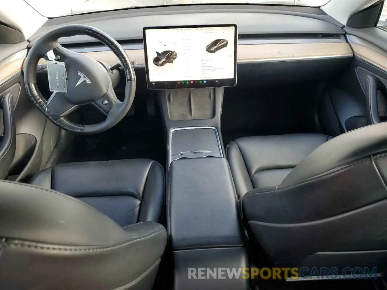 8 Photograph of a damaged car 5YJ3E1EA2NF290515 TESLA MODEL 3 2022
