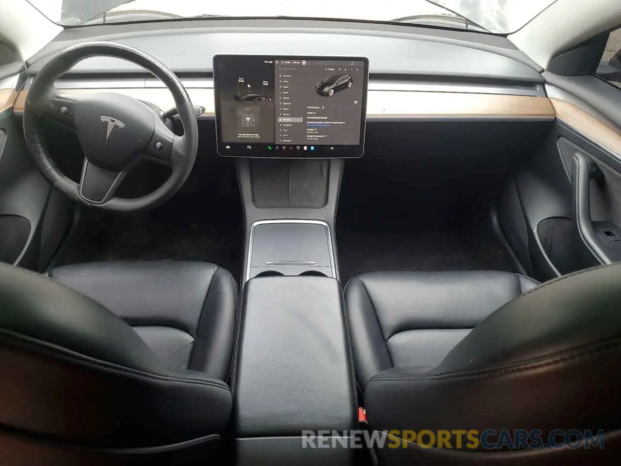 8 Photograph of a damaged car 5YJ3E1EA2NF304686 TESLA MODEL 3 2022