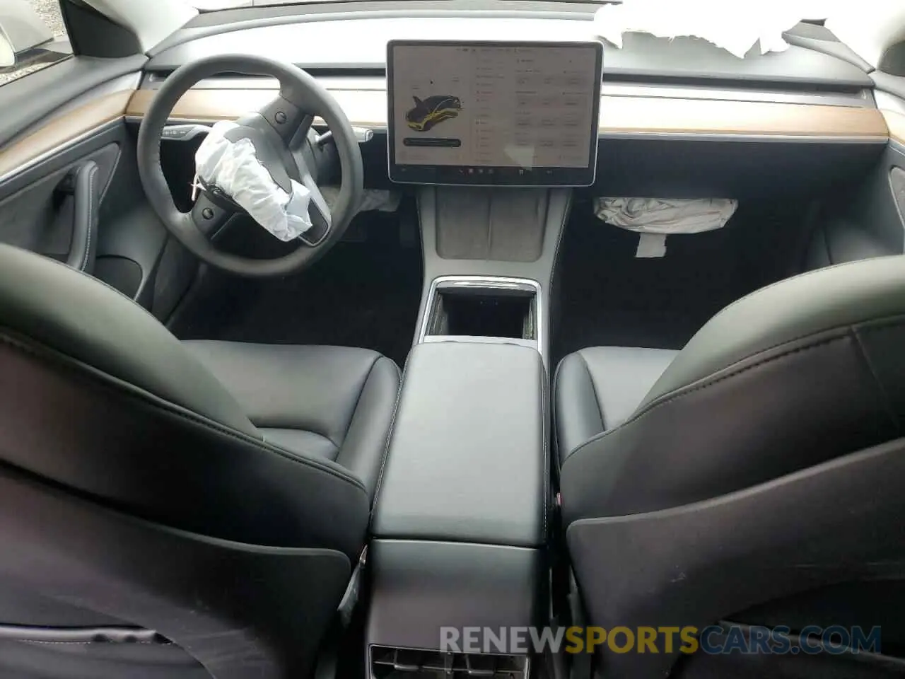 8 Photograph of a damaged car 5YJ3E1EA2NF314280 TESLA MODEL 3 2022