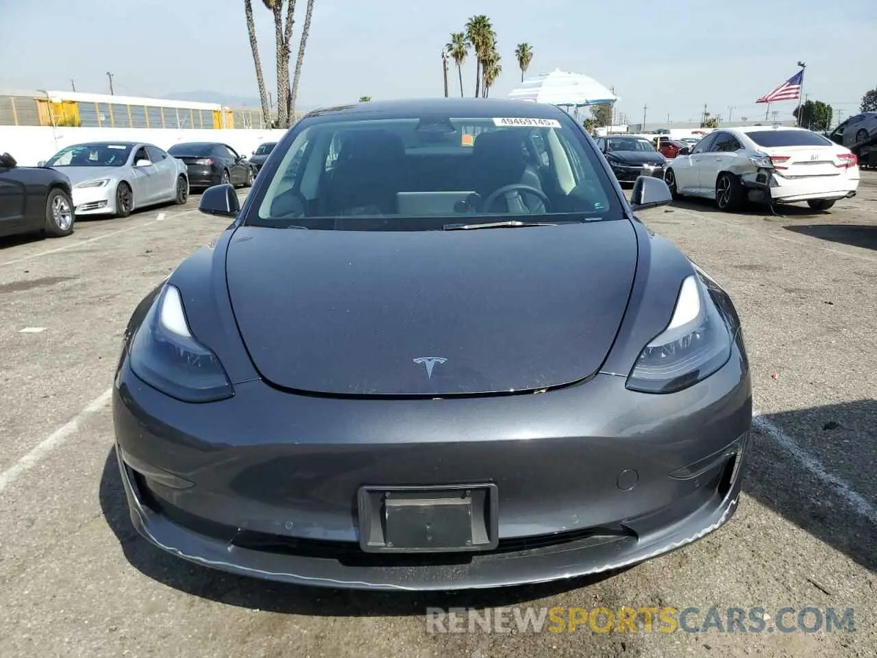 5 Photograph of a damaged car 5YJ3E1EA2NF318667 TESLA MODEL 3 2022