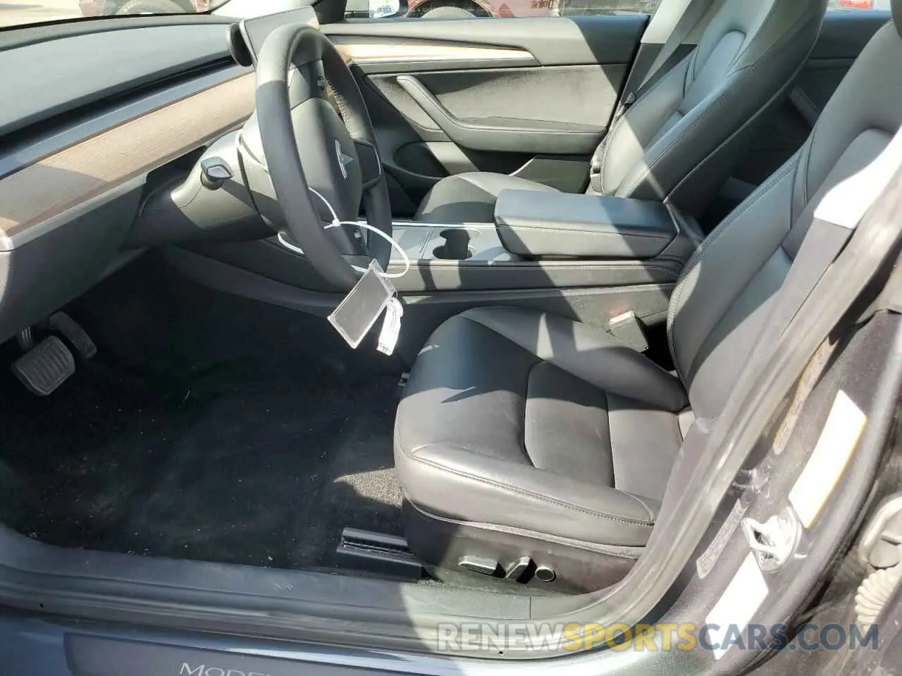 7 Photograph of a damaged car 5YJ3E1EA2NF318667 TESLA MODEL 3 2022