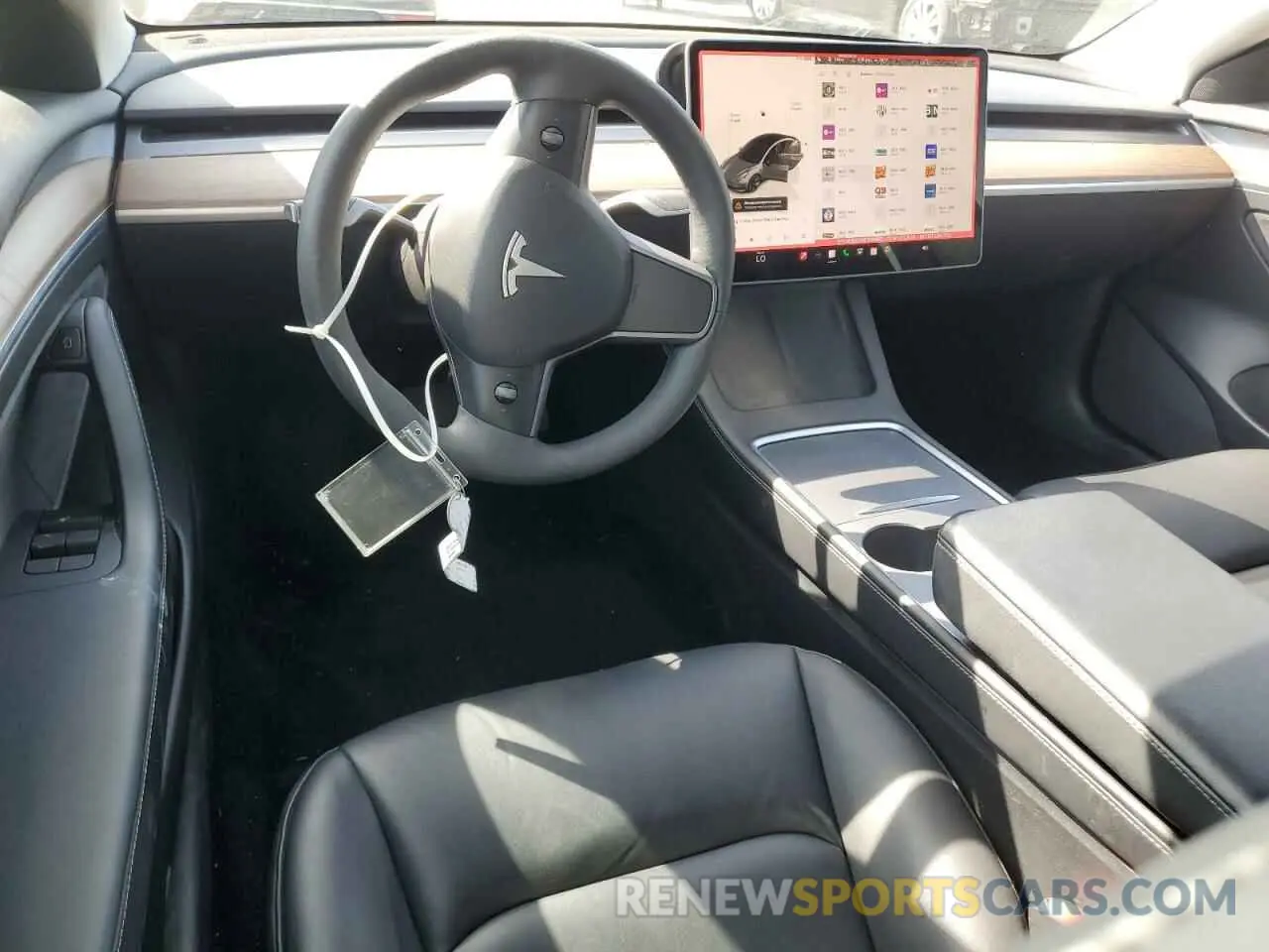 8 Photograph of a damaged car 5YJ3E1EA2NF318667 TESLA MODEL 3 2022